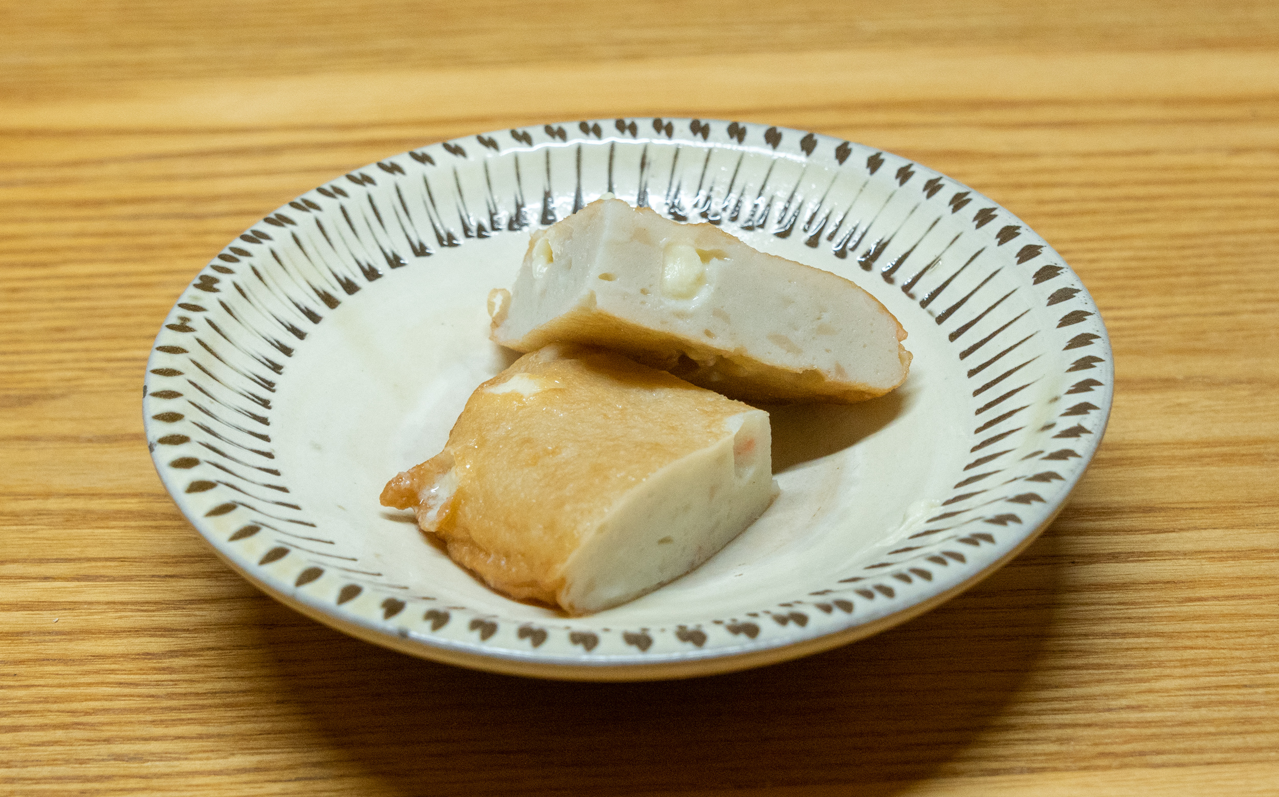 千葉県銚子市川口町：嘉平屋のおでん種 ハムチーズ
