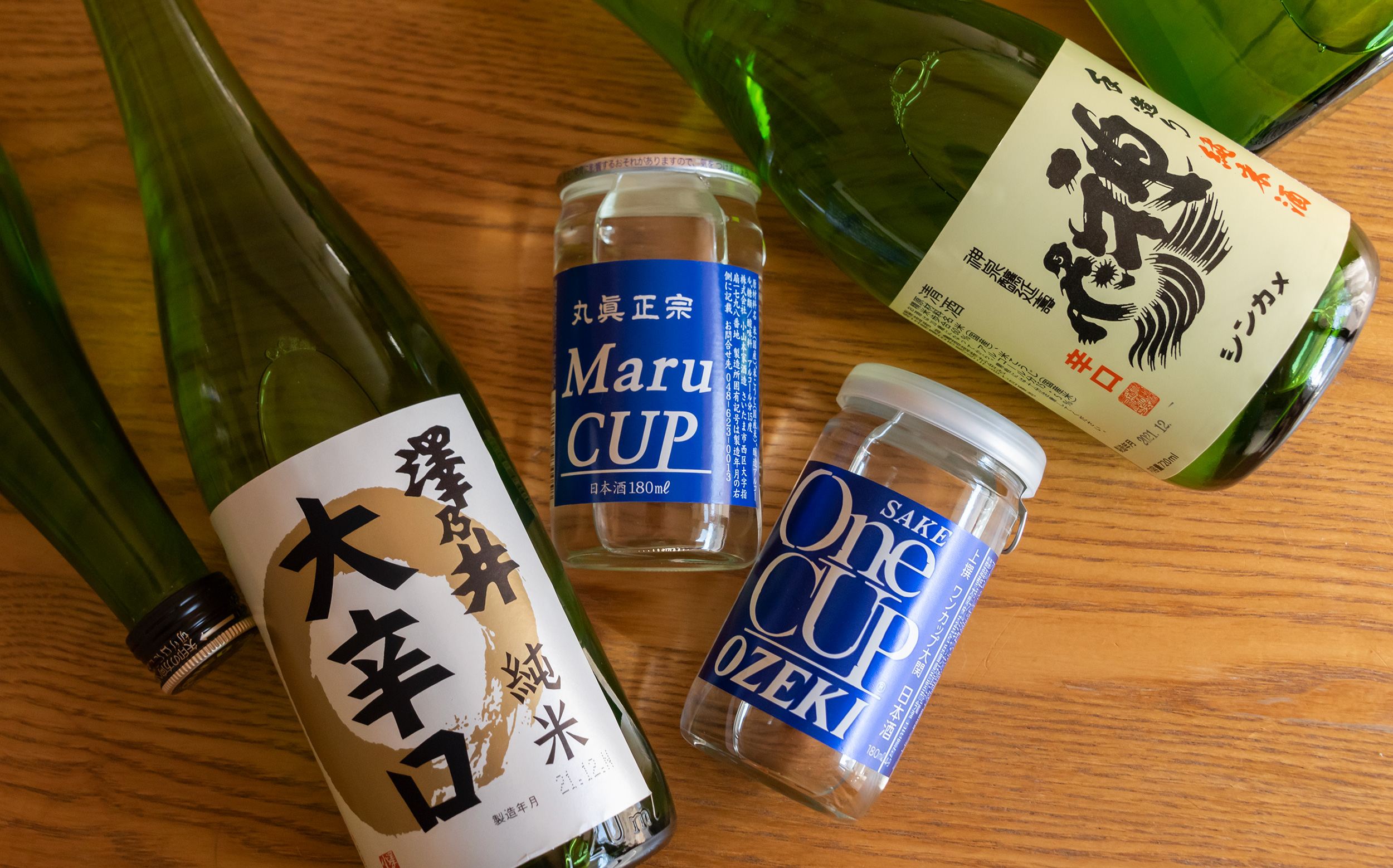 おでんの出汁割りの楽しみ方：熱燗向けの日本酒各種