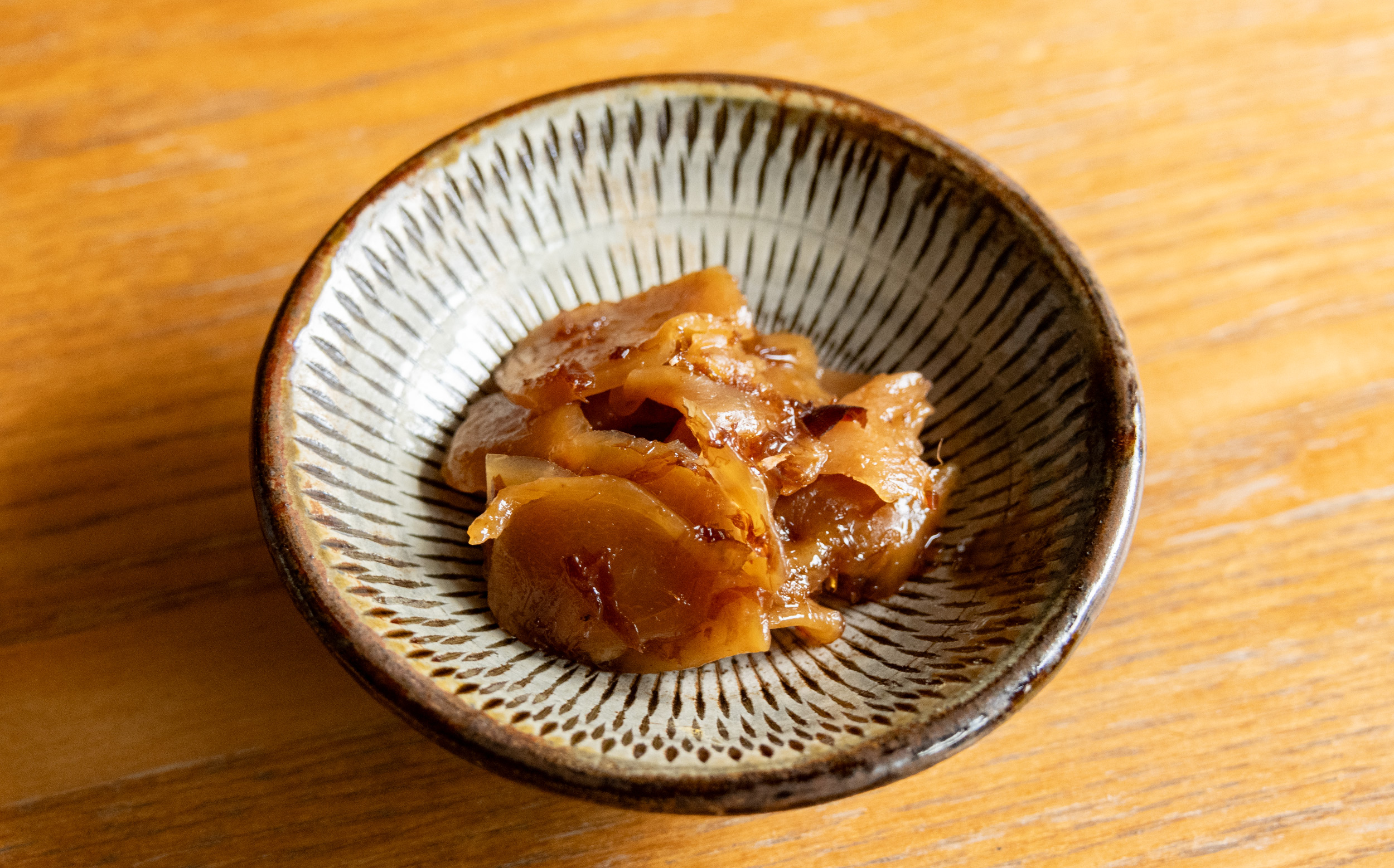 東京都北区豊島：トーホー（トーホースタンド）の生姜の甘辛煮